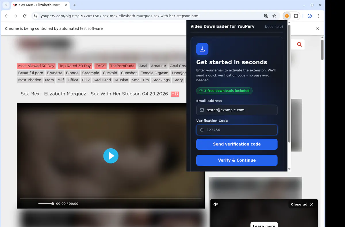 Youperv Video Downloader screenshot 4